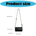 thumbnail image 3 of Stylish Cylinder Handbag With Smooth Zipper And Ample Storage Space PU Leather Shoulder Crossbody Purse For Essential, 3 of 9