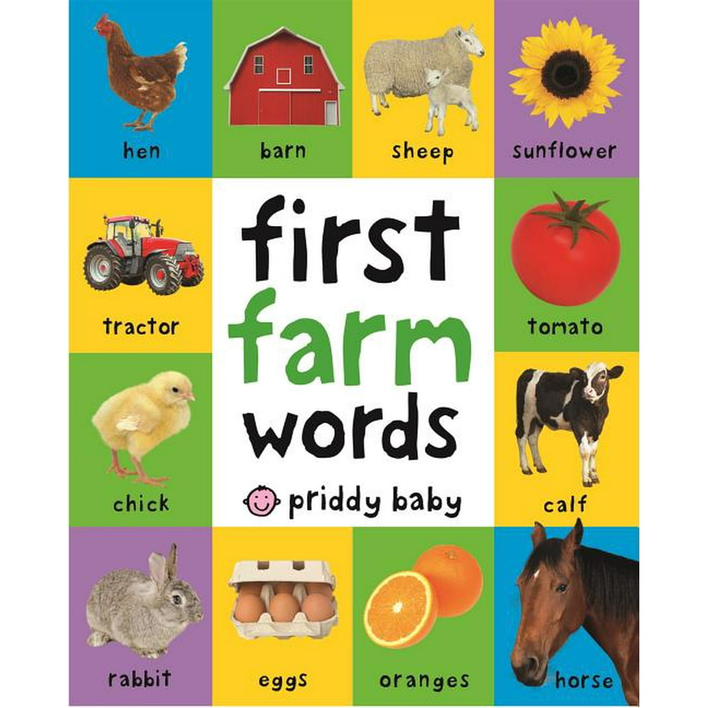 1st Farm Words (Board Book)