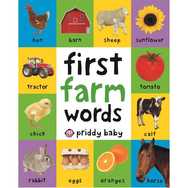 1st Farm Words (Board Book)