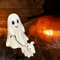 thumbnail image 3 of Ghost Walking Dog Statue,Halloween Ghost Walking Dog Statue,Ghost Walking His Ghost Dog Halloween Ghost Dog Statues Spooky Ghost Dog Halloween Figurine Home Tabletop Decorations,Halloween Figurines, 3 of 7