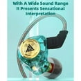 thumbnail image 3 of TOPRenddon Earbuds Headphones 2 in One Pack, Wired Earbud with Heavy Bass Stereo Noise Blocking, Microphone, Compatible Any Device with 3.5mm Interface, 3 of 9