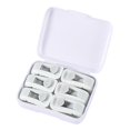 thumbnail image 2 of Clips multifuncionales para sábanas de 6 piezas, accesorios organizadores ajustables reutilizables fiables, abrazadera para edredón sin alfileres para Blanco Sunnimix Clips fijos para edredones, 2 of 6