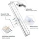 thumbnail image 3 of 3 Pack Upgraded Rechargeable 10 Led Magnetic Motion Sensor Light-SCL, 3 of 5