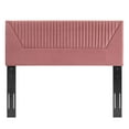 thumbnail image 3 of Patience Channel Tufted Performance Velvet King California King Headboard Dusty Rose, 3 of 7