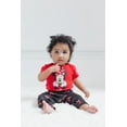 thumbnail image 2 of Disney Minnie Mouse Bodysuit Pants and Headband 3 Piece Outfit Set Newborn to Infant, 2 of 5