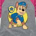 thumbnail image 3 of Paw Patrol - Chase Sketch - Toddler & Youth Girls Raglan Graphic T-Shirt, 3 of 6