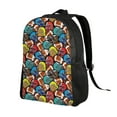 thumbnail image 2 of Disketp American Football Mochila Unisex de Apertura Lateral Completa, Mochila para Laptop para Escuela, Trabajo y Viajes, 2 of 8