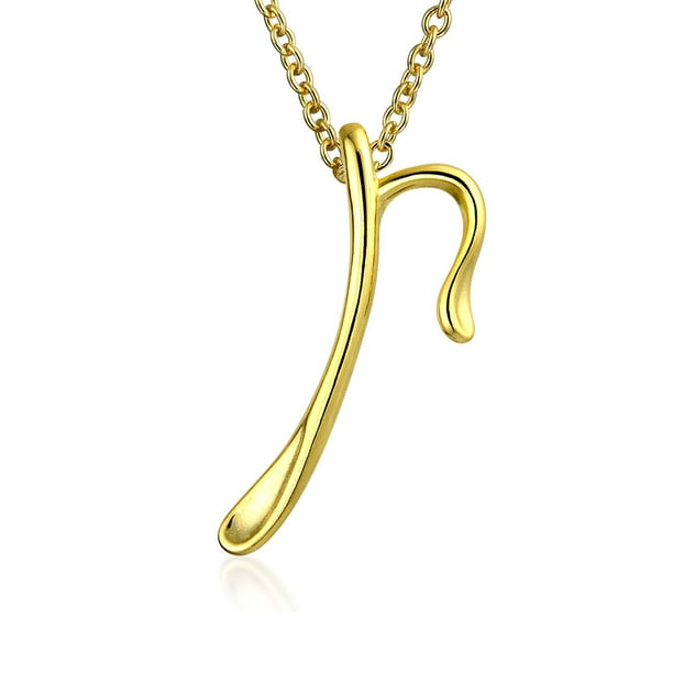 Letter P Cursive Alphabet Script Initial Pendant Necklace For Women 14k Gold Plated Sterling Silver 18 Inches Walmart Com Letter P Cursive Alphabet Script Initial Pendant Necklace For Women 14k Gold Plated Sterling Silver 18 Inches Walmart Com