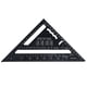 thumbnail image 2 of Escuadra de carpintero, regla triangular Regla triangular de carpintería de carpintero de 7 pulgadas Regla triangular de aluminio Rendimiento sólido, 2 of 14