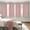 Baby Pink, variant on Blackout Curtains 4 Panels Sets Black 63 Inch Length, Top and Bottom Rod Pocket Room Darkening Curtains for Bedroom Windows, 4 Pack Solid Thermal Insulated Light Blocking Curtain Drapes