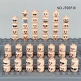thumbnail image 4 of Mini figuras creativas con caras de cabeza, bloques de construcción de expresión Facial, lindos regalos para niños, 56 piezas por lote, 4 of 4
