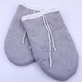 thumbnail image 2 of ZOUBAOQ Washable Cast Sock Cover for Foot,Black Cast Cover with Adjustable Drawstring,Winter Warm CastSock Leg Foot,Thermal Plush Lined PlasterCover Stocking, with Adjustable Drawstring,for Men Women, 2 of 8