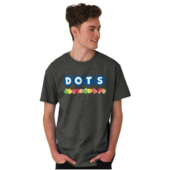 DOTS Original Gumdrops Candy Logo Men's Graphic T Shirt Tees Brisco Brands S
