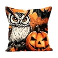 thumbnail image 2 of Halloween Theme Pillow Cover,18x18 Inch,Goth Witchy Decor,Spooky Fall Decor Pillow Covers,Hidden Zipper for Sofa Couch Bedroom Home Halloween Decor, 2 of 5