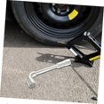 thumbnail image 5 of 2025 Lwrench wheel wrench for tyre tool, wheel brace, socket wrench, ratchet tool for car tyres, silver, chrome vanadium alloy steel, 5 of 5