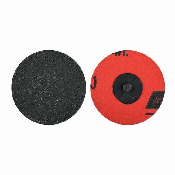 Norton Abrasives Quick Change Disc,Coated,3" dia.,Grit 80 66261132739