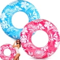 thumbnail image 1 of Tubos inflables para piscina ShinyRelief para adultos, 107 cm, 2 unidades, 1 of 6