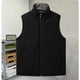 thumbnail image 4 of Kalauyu Men's Sherpa-Lined Vest, Mens Loose Fit Winter Insulated Workwear Mock-Neck Vest, 4 of 4