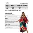 thumbnail image 5 of Plus Size Kaftan for Women Print Summer Caftan Loungewear Maxi Beach Dress Casual Housewear Over Sized moomoo Dresses Night Gown Resort Tunic Beachwear, 5 of 11