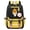 Color2, variant on Anime Gude_tama Waterproof Backpack Student Back to School Bag with USB Charge Port Large Capacity Travel Knapsack for Teen