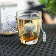 thumbnail image 2 of LLC Dive-In Orange Silicone Tea Infuser Strainer - Unique Gift for Tea Lovers, 2 of 4