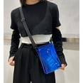 thumbnail image 7 of YOUI-GIFTS Clear Crossbody Bag Transparent Cell Phone Purse Small PVC Shoulder Bag Jelly Handbag with Adjustable Strap, 7 of 7