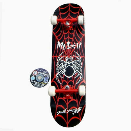 Mike McGill Air Speed Pro Shop Skateboard Spider Graphic with DVD