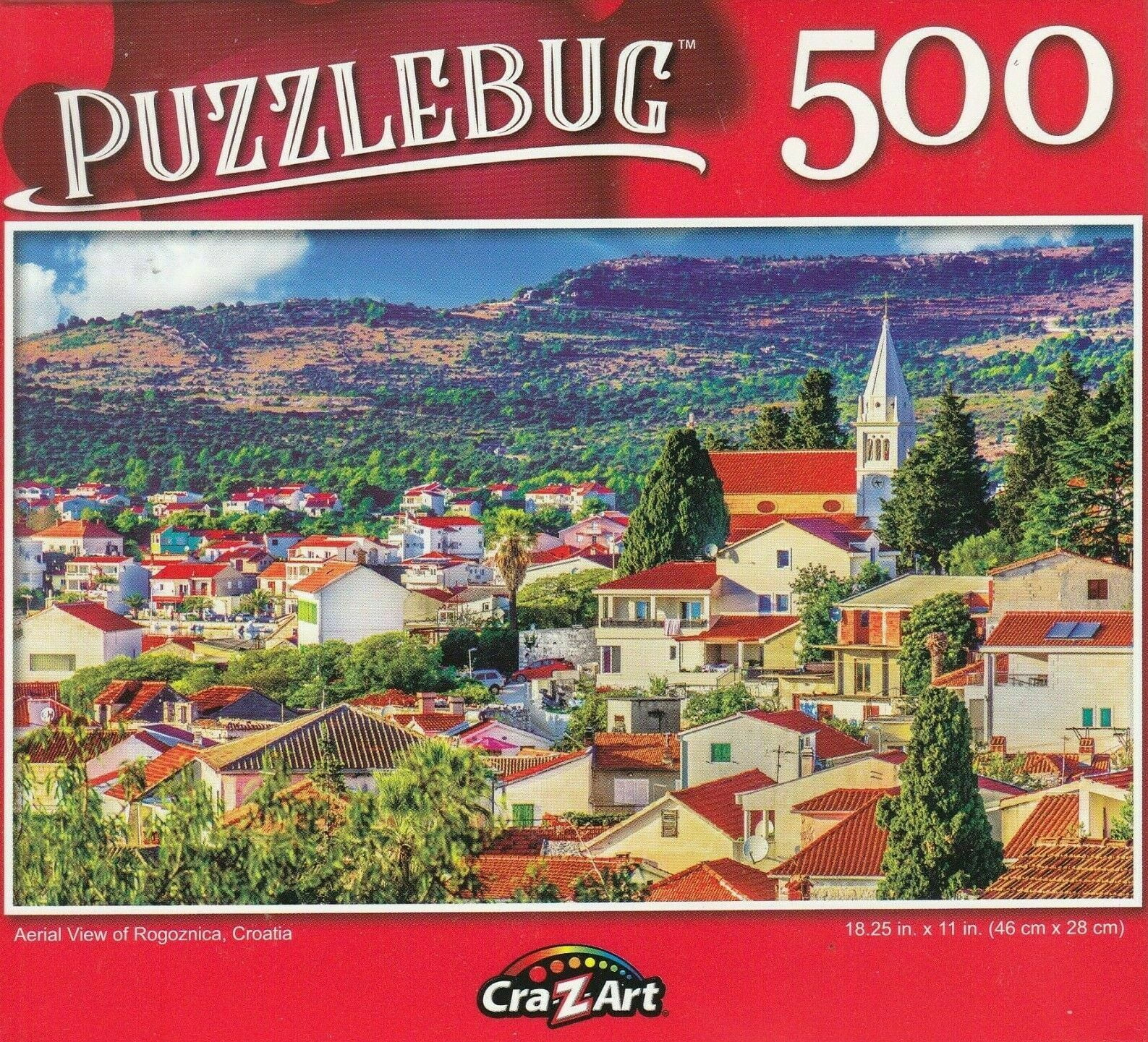 18.25" X 11" Pick Any ~ PUZZLEBUG 500 Pcs Jigsaw Puzzles ~ Multiple Choices 