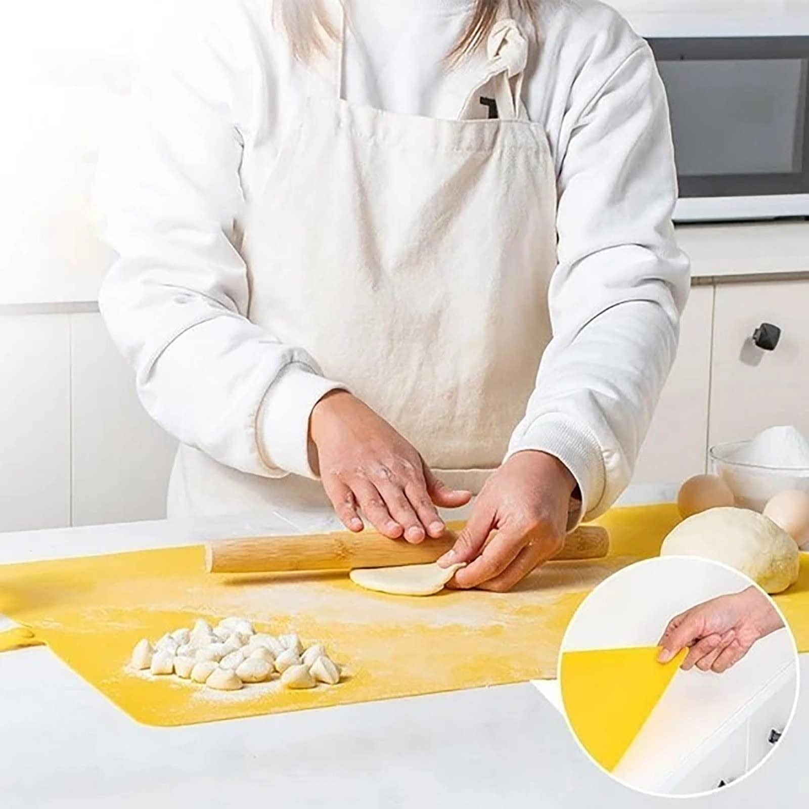 XKHHLH Extra Large Kitchen Silicone Pad - Non Slip Non Stick Silicone Pastry Mats for Rolling Out Dough, Baking Mats Silicone for Baking Cookie Sheets, Thick Heat Resistant Mat for Oven Bread