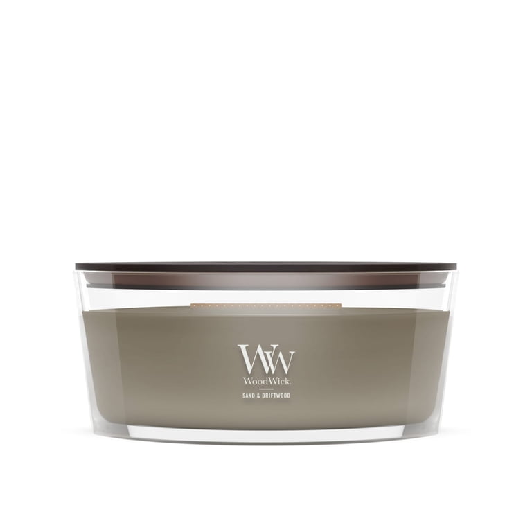 WoodWick Sand & Driftwood Ellipse Candle photo 1