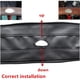 thumbnail image 5 of Funda de Piel Sintética MINILUJIA Negro para Manubrio con Cierre Extraíble Compatible con Asiento de, 5 of 7