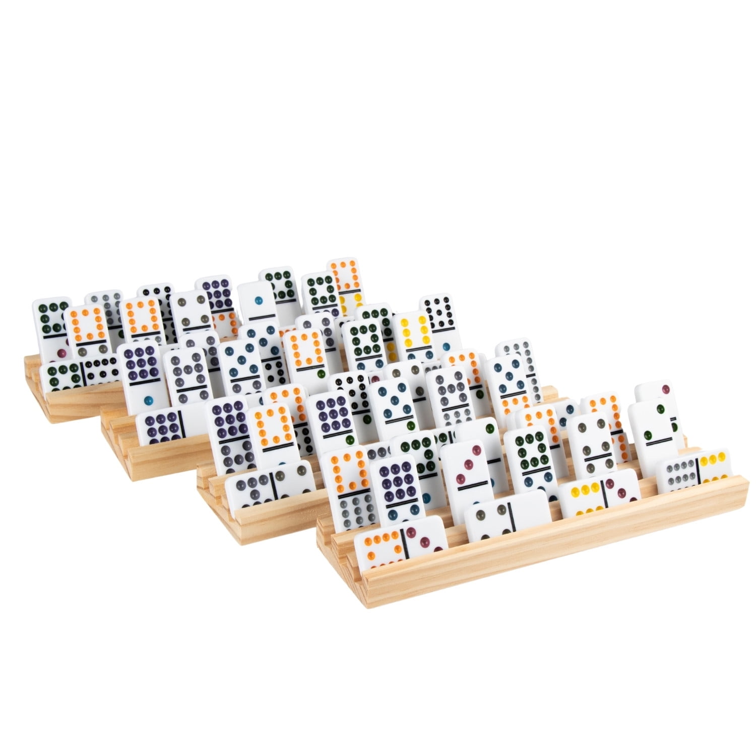 Tradeopia Mexican Train Dominoes Set Double 12 With 91 Tiles