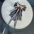 thumbnail image 2 of HAHDAXIA Cristal Pré Noué Noeud Papillon Col Broche Broche Broche Broche Noeud Ruban Bowknot Broche Broche Broche Broche Broche Broche Broche Broche Broche, 2 of 2