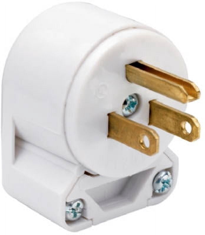 Legrand-Pass & Seymour Angle Plug – 30A/50A, 125V/250V, 3-Pole 4-Wire Heavy Duty Plug For Dryer Or Equipment