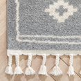 thumbnail image 4 of Well Woven Parna Grey Moroccan Tribal Runner Rug 2x7 (2'3" x 7'3"), 4 of 8
