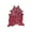 Red & silver, variant on Natural Scotland Cowhide Rug | Red & silver | 5'x7'