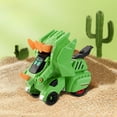 thumbnail image 5 of Impact Transforming Dinosaur Vehicle - Collision Reversal Inertia Powered Car with Durable ABS Construction for 3-5 Years, 5 of 6