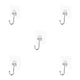 thumbnail image 3 of Injueey 1 Uds. Ganchos fuertes autoadhesivos ajustables para colgar en la pared de la puerta ganchos de succión estante de carga pesada Type2 NO2, 3 of 6
