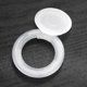 thumbnail image 2 of 2 Pack 2 Inch Umbrella Rings And Standard Size Cap White Translucent (2 Set), 2 of 5