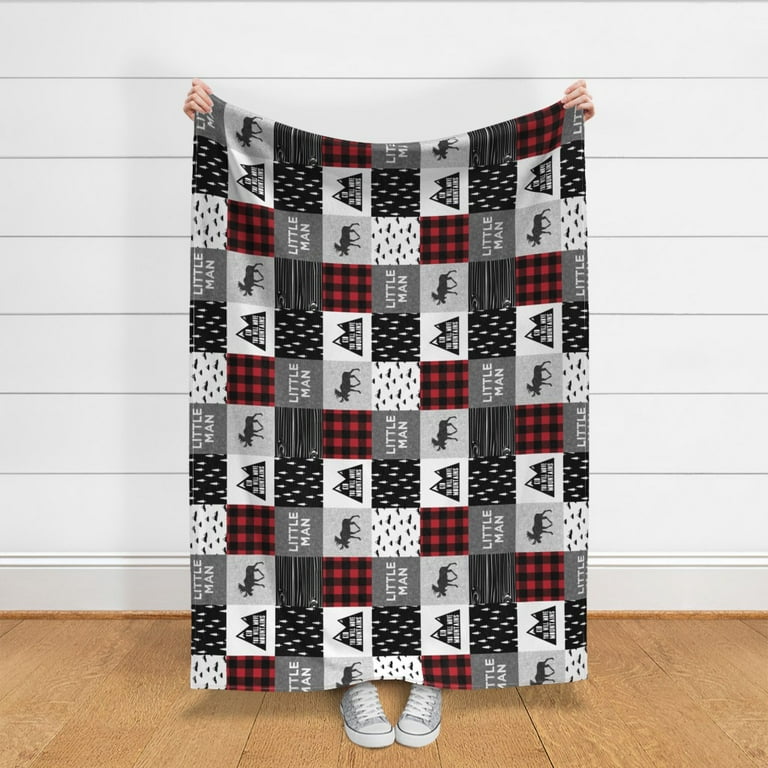 Plush Minky Throw Blanket 50