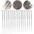 thumbnail image 3 of 150 pcs Punch Needle Tools Embroidery Punch Needles Sewing Punch Needle for Crafts, 3 of 9