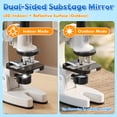 thumbnail image 4 of Microscope for Kids, 200X-1200X Kids Educational Toys Optical Compound Biological Microscope, Science Kits for Kids, Beginner Microscope Kit with Phone Adapter & Slides, Gift for Boys Girls Age 6+, 4 of 9