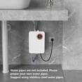 thumbnail image 5 of 3KW Electric Tankless Water Heater Instant Hot Shower Kitchen Heater LED Display, 5 of 19