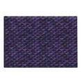 thumbnail image 1 of Geometric Cutting Board, Twentieth Century Style Expressionist Art Vibrant Colored Squares and Triangles, Decorative Tempered Glass Cutting and Serving Board, Large Size, Purple Black, by Ambesonne, 1 of 1