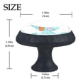 thumbnail image 3 of 4 Pcs Starfish Knobs for Kitchen Cabinet Cupboard Dresser Bookcase Drawer Pulls Handles Round Home Decor, 3 of 5