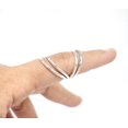 thumbnail image 2 of SwanBelle Sterling Silver Swan Neck Ring Splint for PIP and DIP Joints | Adjustable Arthritis and Rheumatoid Arthritis Support Ring | Handmade Finger Splint for Joint Relief, 2 of 4
