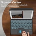 thumbnail image 4 of Tab S10+/S9 FE+ 12.4" Folio de Teclado Desmontable, Retroiluminación de 7 Colores con Panel Táctil y Ranura para S Pen, 4 of 7