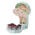 thumbnail image 1 of Cherry Pit Remover with 6 Holes Non-Slip Cherry Cores Remover for Cake Shop, 1 of 5