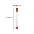 thumbnail image 2 of Uxcell Wood Wax Filler Stick, Furniture Repair Crayon Touch Up Fixing Pen, Deep Metallic Red, 2 of 6