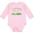 thumbnail image 3 of Inktastic Hey, Guess What? Chicken Butt Boys or Girls Long Sleeve Baby Bodysuit, 3 of 5